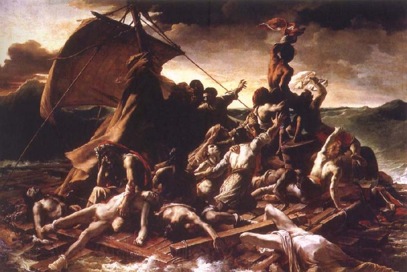 Theodore   Gericault Raft of the Medusa Spain oil painting art